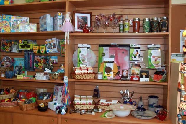 the moose ledge gift shop is managed by lrh auxiliary dining at