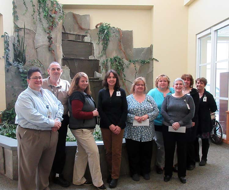 Health Information Management and Patient Financial Services Team Receive Recognition