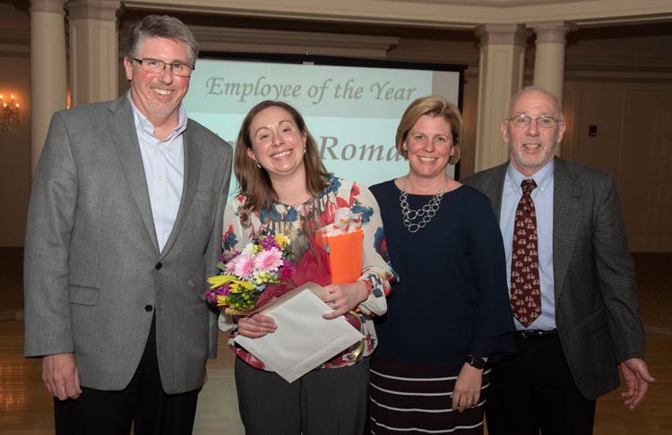 Victoria Roman, First Cook at LRH Food & Nutrition was named as Employee of the Year